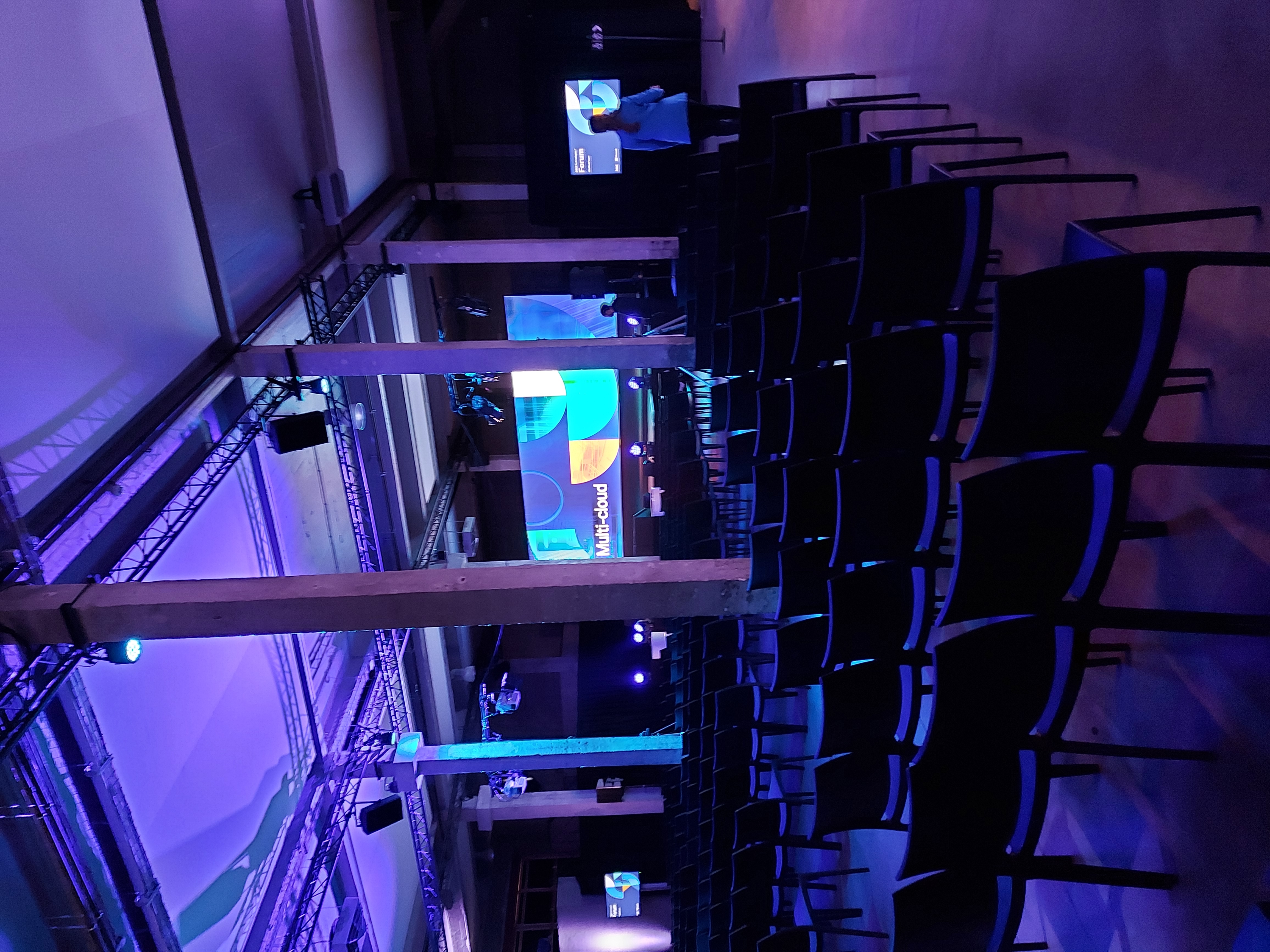 The main stage